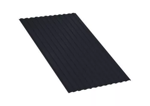 Профнастил МП10 A PURMAN 0,5 мм RAL 7024 Мокрый асфальт купить в краснодаре