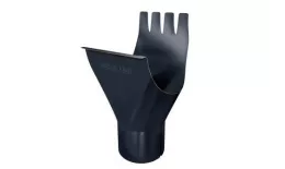 Воронка желоба GL Granite 150/100 мм RAL 7024 Мокрый асфальт. Цена: 564 руб. Артикул: GL_voda_222