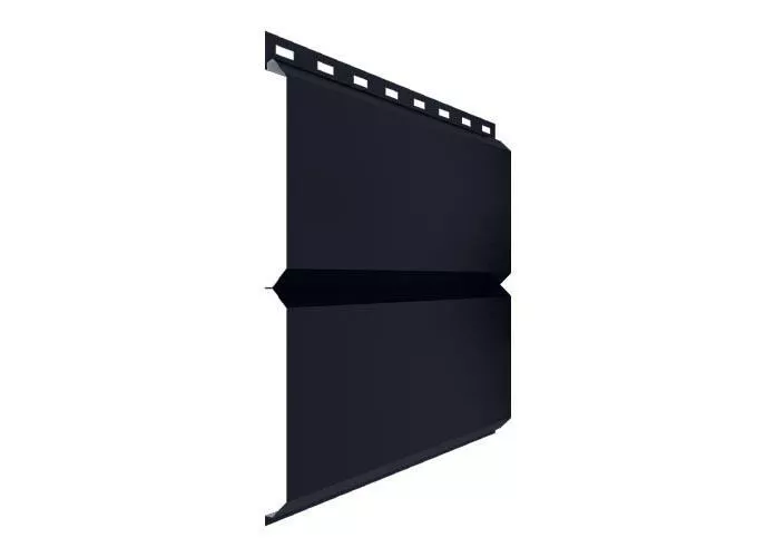 Металлический сайдинг Металл Профиль Lбрус NormanMP 0,5 мм RAL 7024 Мокрый асфальт купить в краснодаре