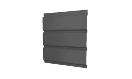 Софит металл GL с центральной перфорацией РЕ 0,45 мм RAL 7024 мокрый асфальт. Цена: 777 руб. Артикул: GrLn01_02_03_Pr_142