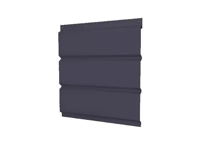 Софит металл GL без перфорации Satin Мatt 0,5 мм RAL 7024 мокрый асфальт купить в краснодаре