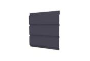 Софит металл GL без перфорации Rooftop Matte Стальной бархат 0,5 мм RAL 7024 мокрый асфальт – Купить оптом и в розницу
