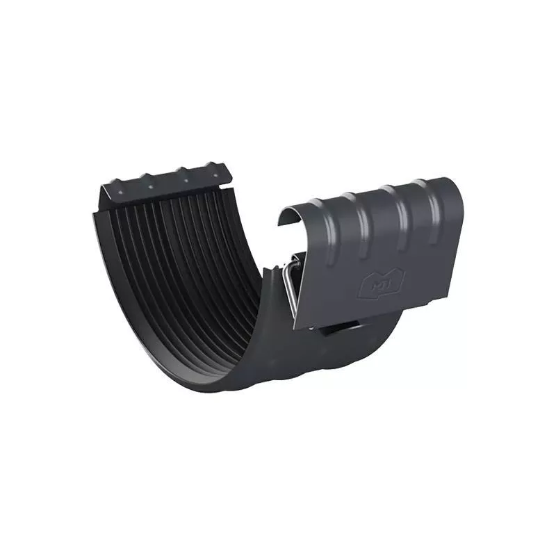 Соединитель желоба Металл Профиль Престиж D150х100 RAL 7024 Серый графит купить в краснодаре