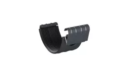 Соединитель желоба Металл Профиль Престиж D150х100 RAL 7024 Серый графит. Артикул: MP-VS26_3