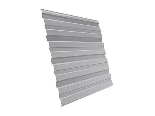 Профнастил Grand Line С10 A GreenCoat Pural Matt 0,5 мм RR 21 Светло-серый купить в краснодаре