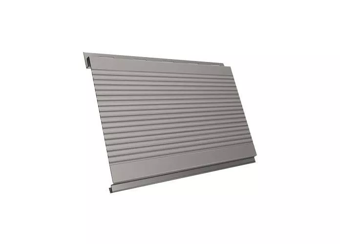 Металлический сайдинг Grand Line Вертикаль Гофр GreenCoat Pural Matt RR 21 Светло-серый купить в краснодаре