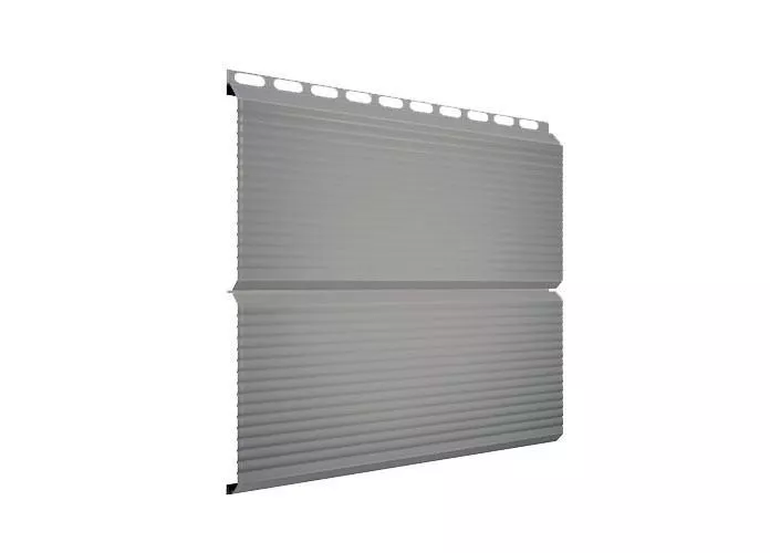 Металлический сайдинг Grand Line ЭкоБрус Гофр GreenCoat Pural Matt RR 21 Светло-серый купить в краснодаре