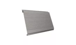 Металлический сайдинг Grand Line Вертикаль Гофр GreenCoat Pural Matt RR 21 Светло-серый. Артикул: GrandLine-MS421