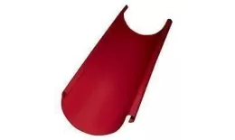 Желоб водосточный 3 метра Металл Профиль Престиж D125х100 RAL 9005 Черный темный. Артикул: MP-VS02