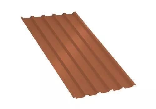 Профлист МП35 B PURETAN 0,5 мм RR 750 Терракотовый купить в краснодаре