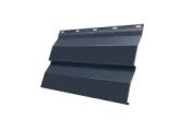 Металлический сайдинг GL Корабельная доска XL Quarzit Pro Matt 0,5 мм RAL 7024 Мокрый асфальт – Купить оптом и в розницу