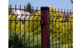 Секция сварная 3D/Гиттер 2030х2500 мм. d3 мм. RAL 8017 Коричневый. Цена: 2080 руб. Артикул: Yuventa_Gitter_09