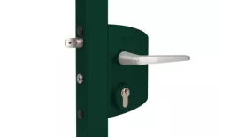 Замок LAKQ 4040 U2L корпус металлический, с ручками из алюминия, зеленый RAL 6005 GL. Цена: 18373 руб. Артикул: 27025