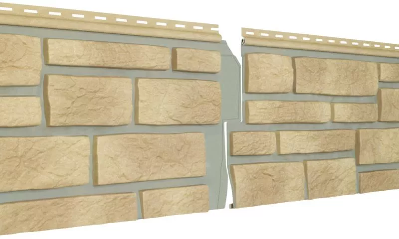 Фасадные панели Ю-Пласт Стоун Хаус S-Lock Таганай Речной купить в краснодаре