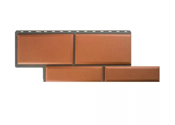 Фасадные панели Альта-Профиль Камень Флорентийский Терракотовый купить в краснодаре