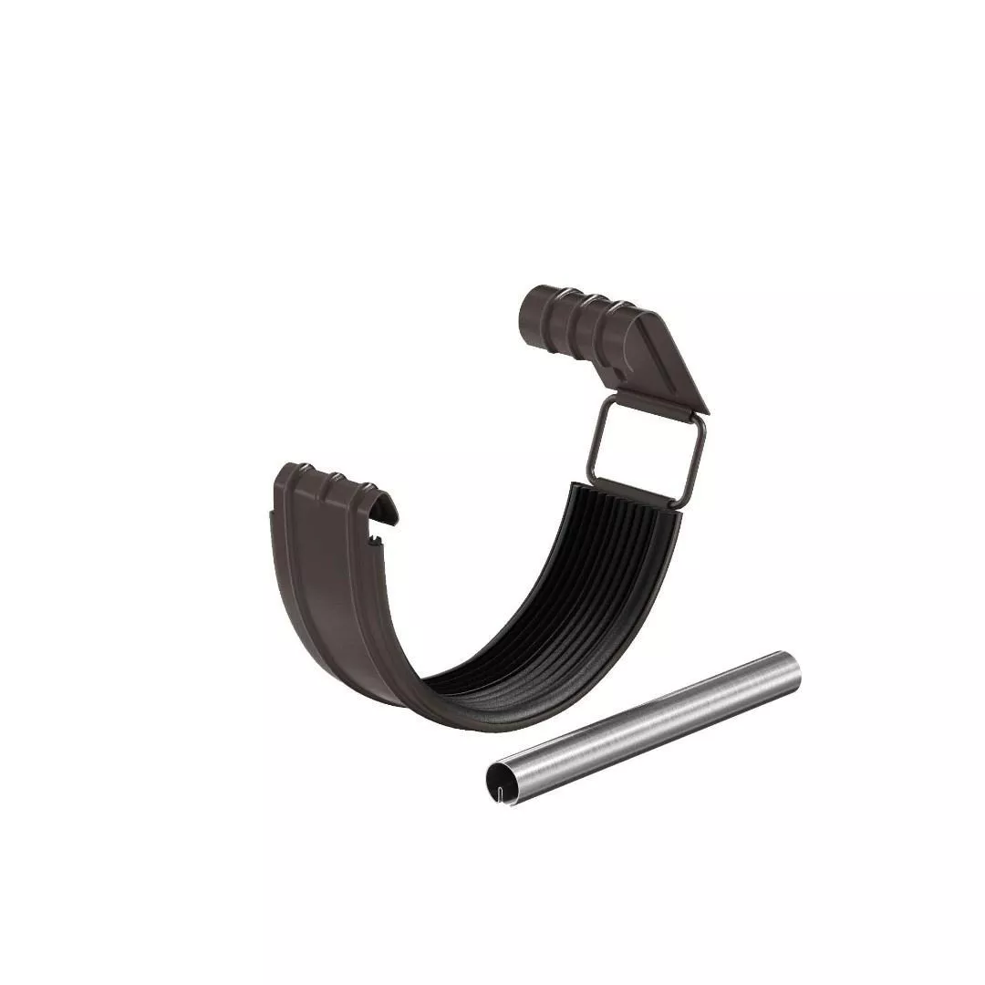 Соединитель желоба в комплекте 125/90. AQUASYSTEM КОМФОРТ. RR32 Темно-коричневый купить в краснодаре