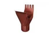 Воронка Grand Line 125/90 мм RAL 8004 Терракота – Купить оптом и в розницу