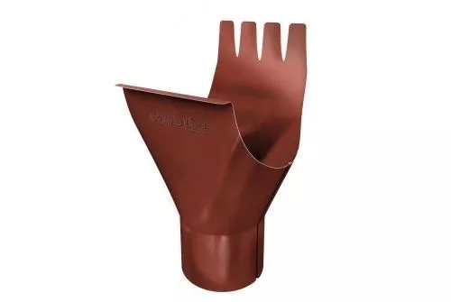 Воронка Grand Line 125/90 мм RAL 8004 Терракота купить в краснодаре