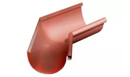 Угол желоба внутренний 135° Grand Line 125/90 мм RAL 8004 Терракота. Цена: 1901 руб. Артикул: GL_voda_311