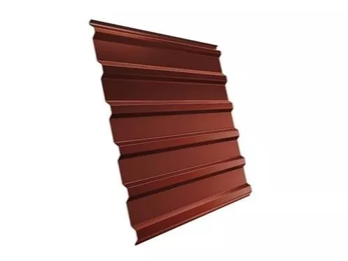 Профнастил Grand Line С20 A Satin Matt 0,5 мм RAL 8004 Терракота купить в краснодаре