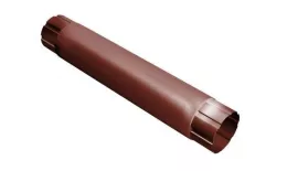 Труба круглая соединительная Grand Line 125/90 мм 1м RAL 8004 Терракота. Цена: 644 руб. Артикул: GL_voda_203