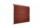 Металлический сайдинг Grand Line ЭкоБрус Гофр Satin 0,5 мм RAL 8004 Терракота – Купить оптом и в розницу