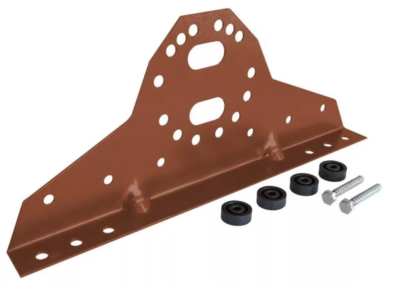 Кронштейн снегозадержателя Grand Line RAL 8004 Терракота купить в краснодаре