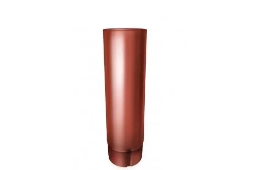 Труба круглая Grand Line 125/90 мм 3 м RAL 8004 Терракота купить в краснодаре