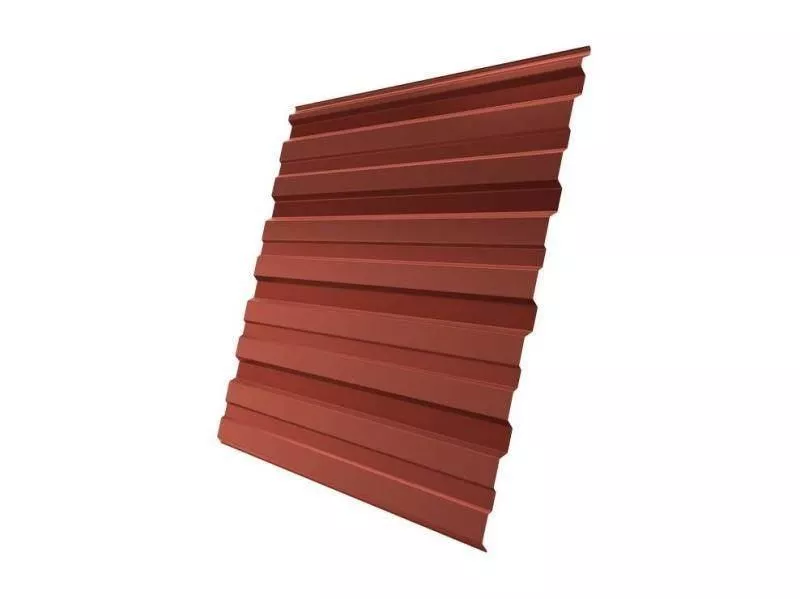 Профнастил Grand Line С10 R Drap 0,45 мм RAL 8004 Терракота купить в краснодаре