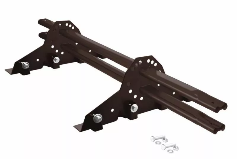 Снегозадержатель трубчатый для натуральной черепицы Стандарт RAL8017 1м(профиль до 74мм) купить в краснодаре