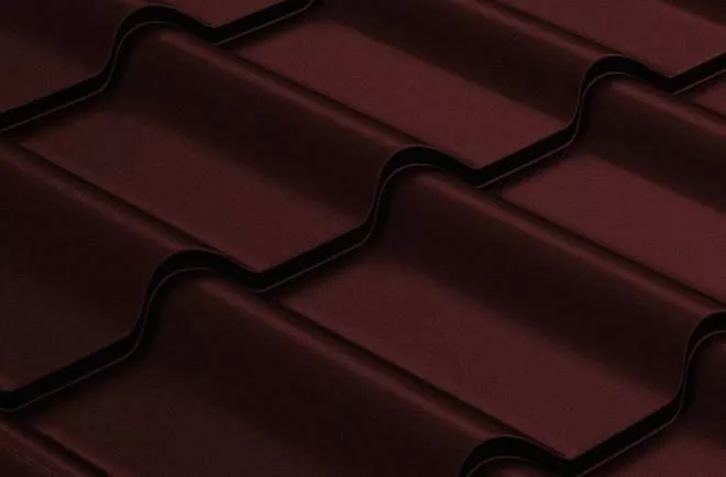 Металлочерепица Grand Line Камея (Kamea) 0,45 Drap ST RAL 8017 шоколад купить в краснодаре