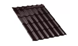 Металлочерепица Ламонтерра-XL VikingMP 0.45 мм RAL 8017 Шоколад. Цена: 592 руб. Артикул: monmax10-8017