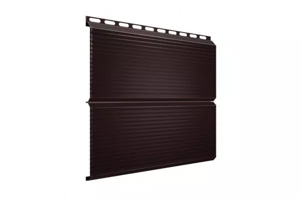 Металлический сайдинг Grand Line ЭкоБрус Гофр GreenCoat Pural RAL 8017 купить в краснодаре