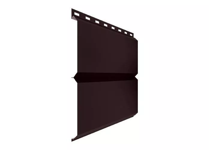 Металлический сайдинг Металл Профиль Lбрус VikingMP 0,45 мм RAL 8017 Шоколад купить в краснодаре