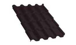 Металлочерепица Монтерроса-X NormanMP 0.5 мм RAL 8017 Шоколад. Цена: 615 руб. Артикул: monter_03-8017x