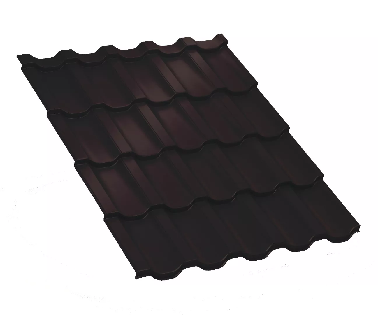 Металлочерепица Трамонтана-M VikingMP E 0.5 мм RAL 8017 Шоколад купить в краснодаре