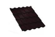 Металлочерепица Трамонтана-XL PURMAN 0.5 мм RAL 8017 Шоколад – Купить оптом и в розницу