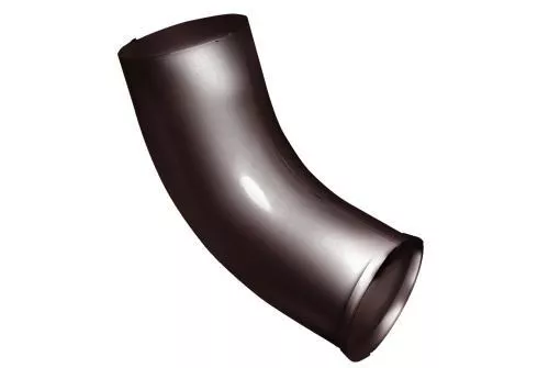 Колено стока Grand Line 125/90 мм RAL 8017 Шоколад купить в краснодаре