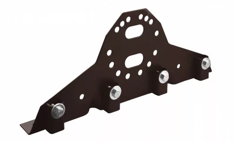 Кронштейн для профиля до 74 мм RAL 8017 купить в краснодаре