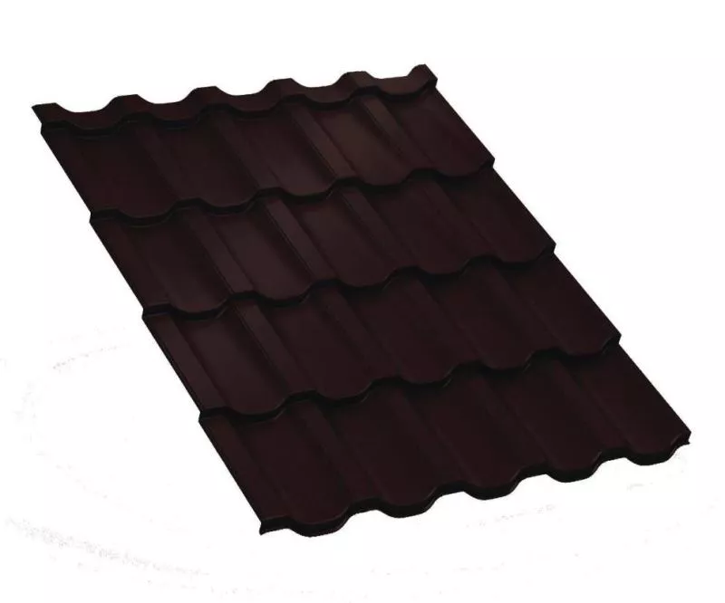 Металлочерепица Трамонтана-ML PURMAN 0.5 мм RAL 8017 Шоколад купить в краснодаре