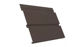 Софит металл с перфорацией Grand Line Квадро брус PurPro Matt 275 0,5 мм RAL 8017 Шоколад. Цена: 1696 руб. Артикул: GrLn01_01_03_24