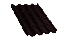 Металлочерепица Монтерроса-X VikingMP E 0.5 мм RAL 8017 Шоколад. Цена: 804 руб. Артикул: monter_07-8017x