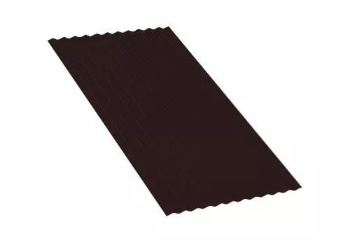 Профнастил МП18 A Полиэстер 0,65 мм RAL 8017 Шоколад купить в краснодаре