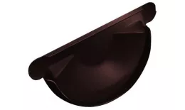 Заглушка торцевая универсальная GL Granite 150 мм RAL 8017 Шоколад. Цена: 261 руб. Артикул: GL_voda_232