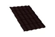 Металлочерепица Монтекристо-S NormanMP 0.5 мм RAL 8017 Шоколад – Купить оптом и в розницу