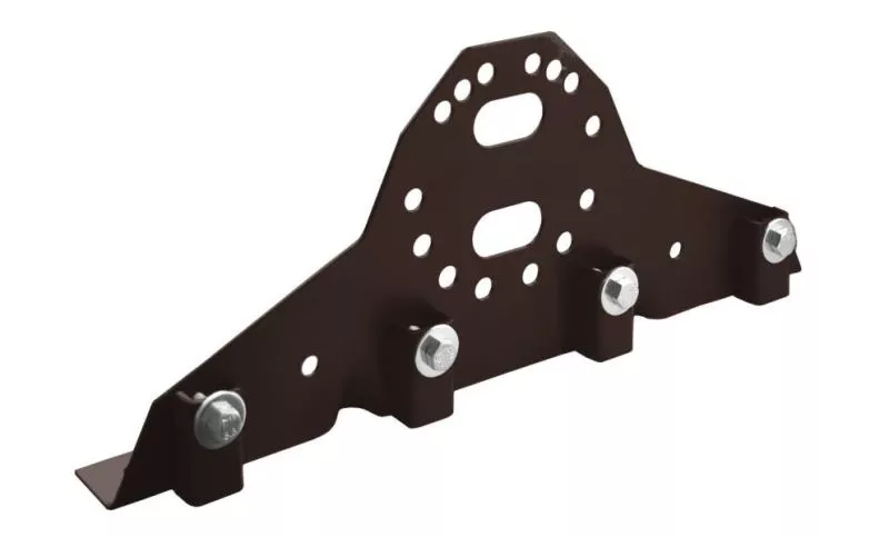 Кронштейн универсальный GL для фальцевой кровли RAL 8017 Шоколад купить в краснодаре