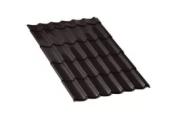 Металлочерепица Ламонтерра-XL PURMAN RAL 8019 Темно-коричневый – Купить оптом и в розницу