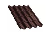 Металлочерепица Монтерроса-SL PURMAN 0.5 мм RAL 8019 Темно-коричневый – Купить оптом и в розницу