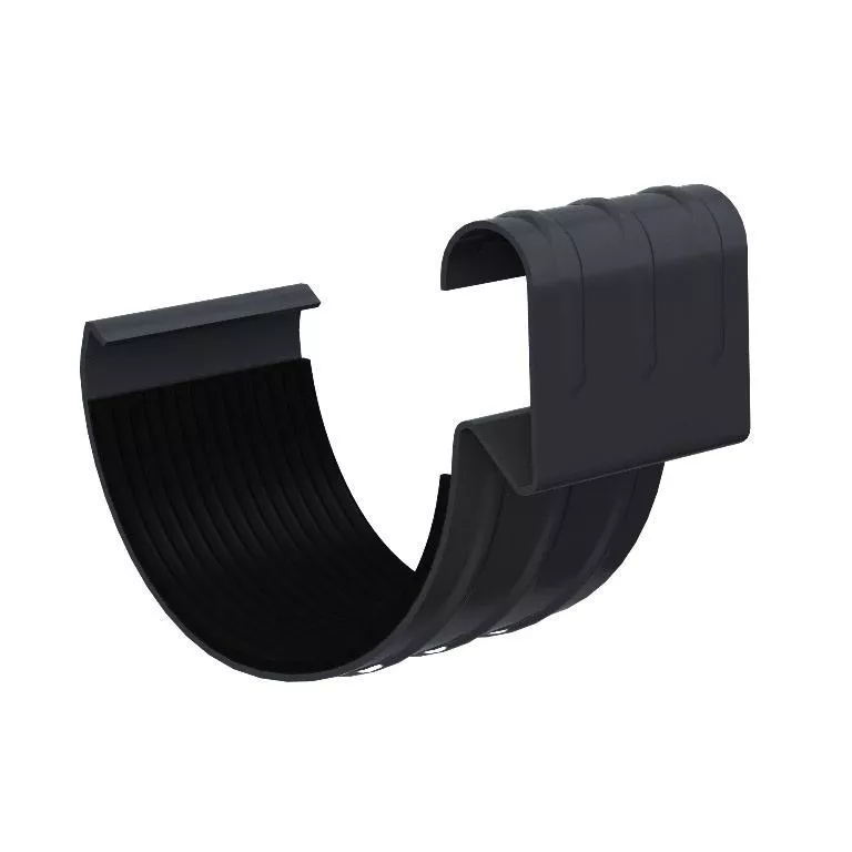 Соединитель желоба Металл Профиль Престиж D125х100 RAL 7024 Серый графит купить в краснодаре