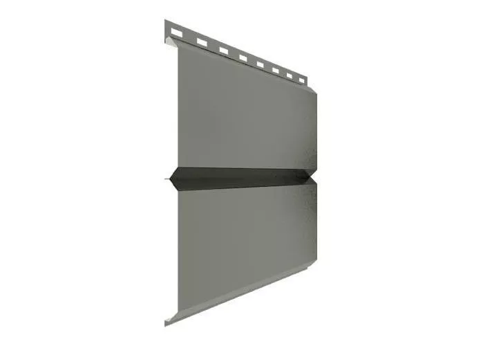 Металлический сайдинг Металл Профиль Lбрус NormanMP 0,5 мм RAL 9002 Серо-белый купить в краснодаре